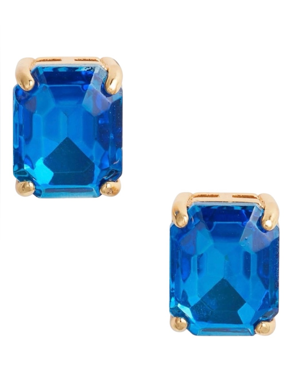 Kurt Geiger Blue Crystal Earrings